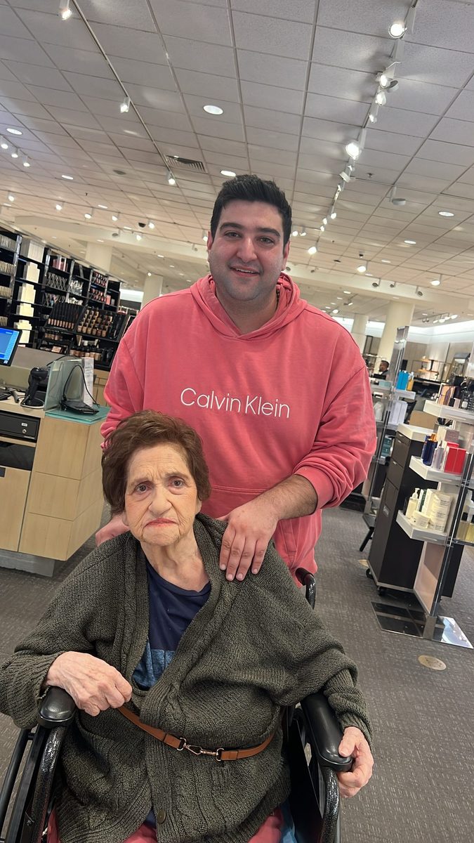 Andrew with Elo on an outing